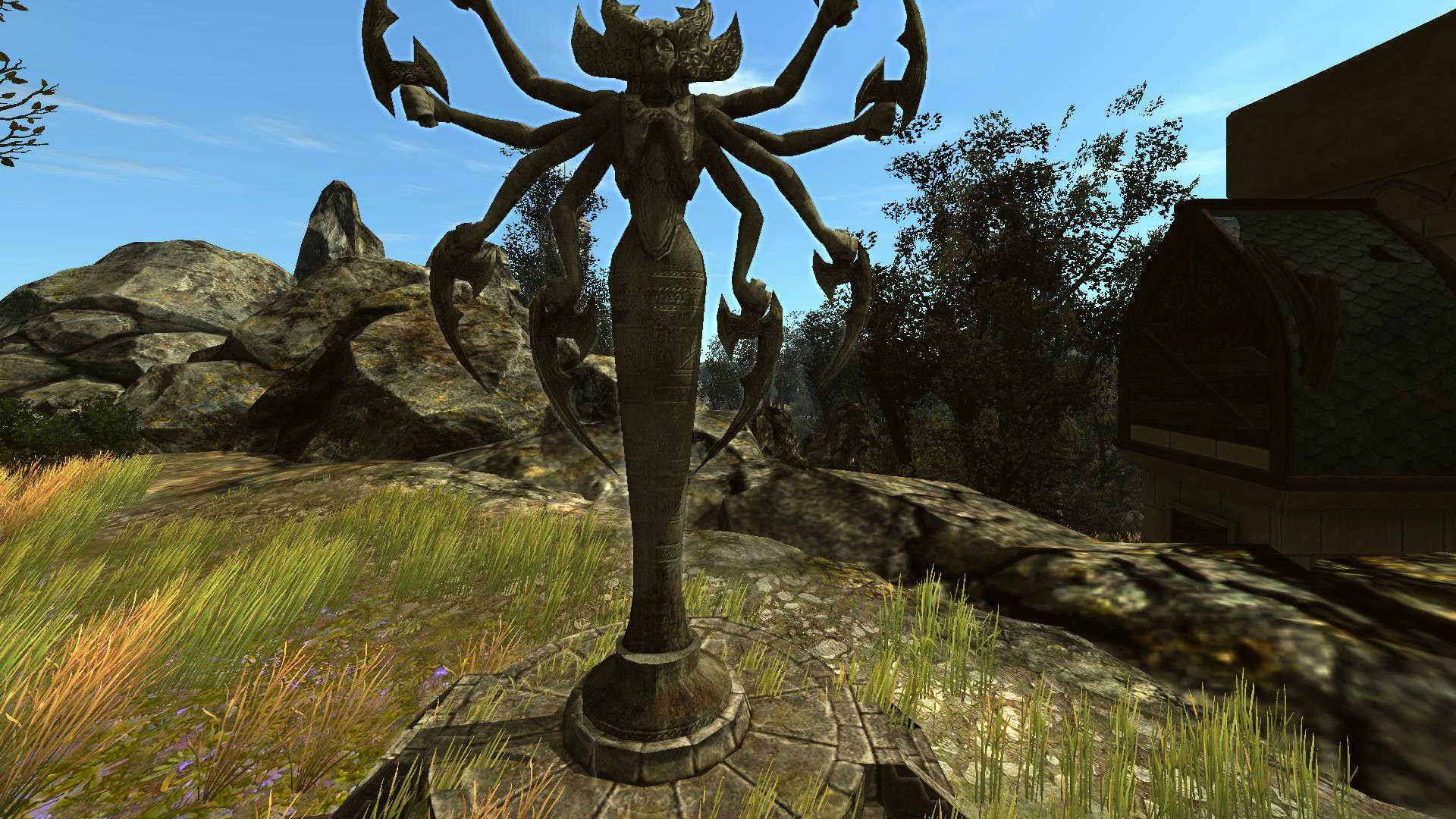 Статуя на Пепельных холмах